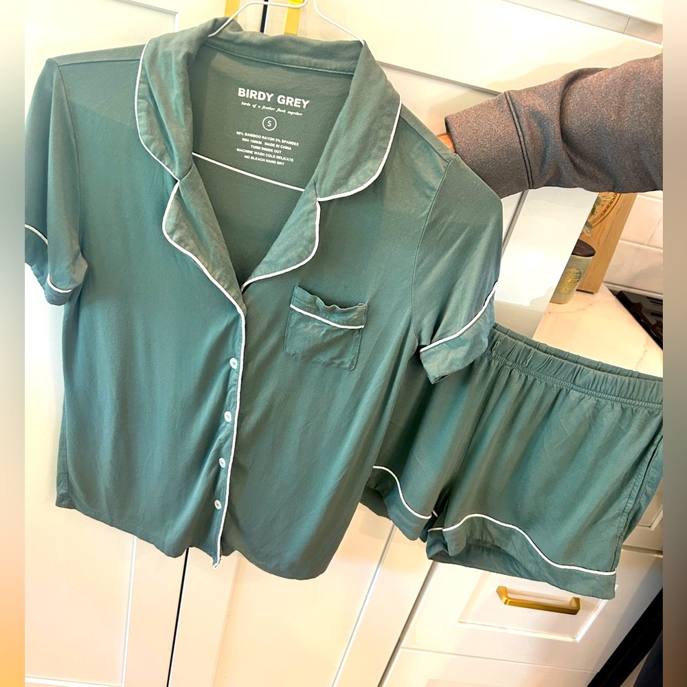Birdy Grey Pajamas Shirt and Short Set